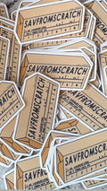 Savfromscratch Butter Sticker